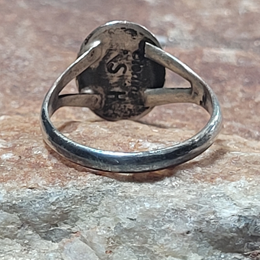 Sterling Silver Turquoise Ring #3 - Picture 2 of 8